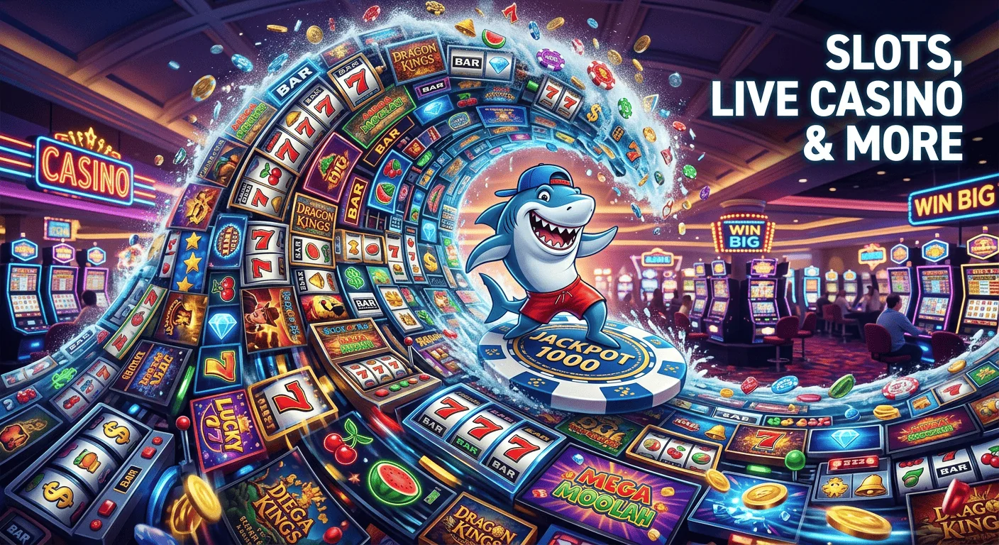 Winshark Austria casino Einzahlungsbonus bis 2500 Euro